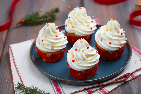 Cupcake de Navidad