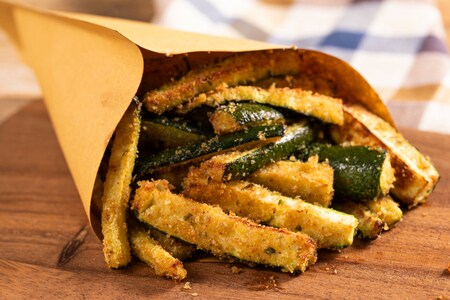 Calabacines con freidora de aire