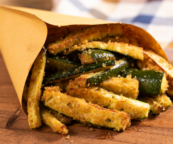 Calabacines con freidora de aire