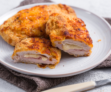 Cordon bleu con freidora de aire