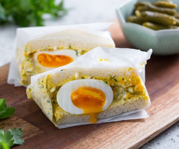Sándwich de huevo