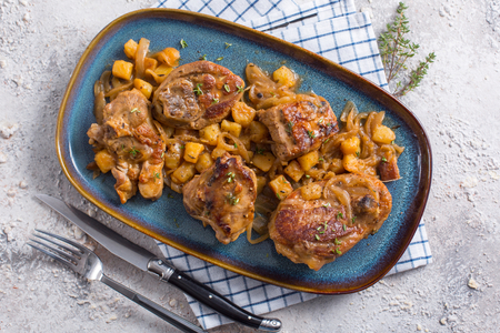 Cabrito a la sartén