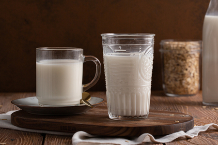 Leche de avena casera