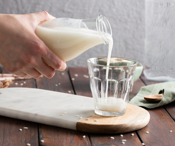 Leche de arroz casera