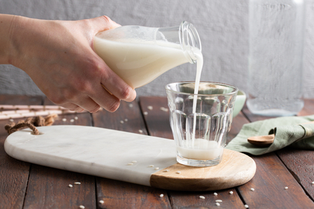 Leche de arroz casera