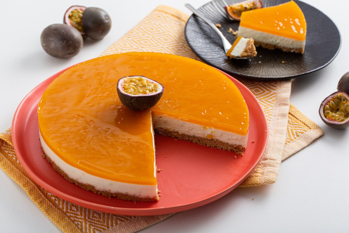 Cheesecake de maracuyá