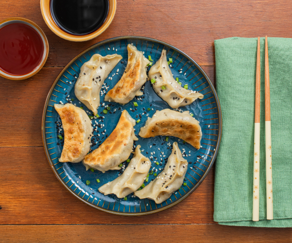 Gyoza vegetarianos