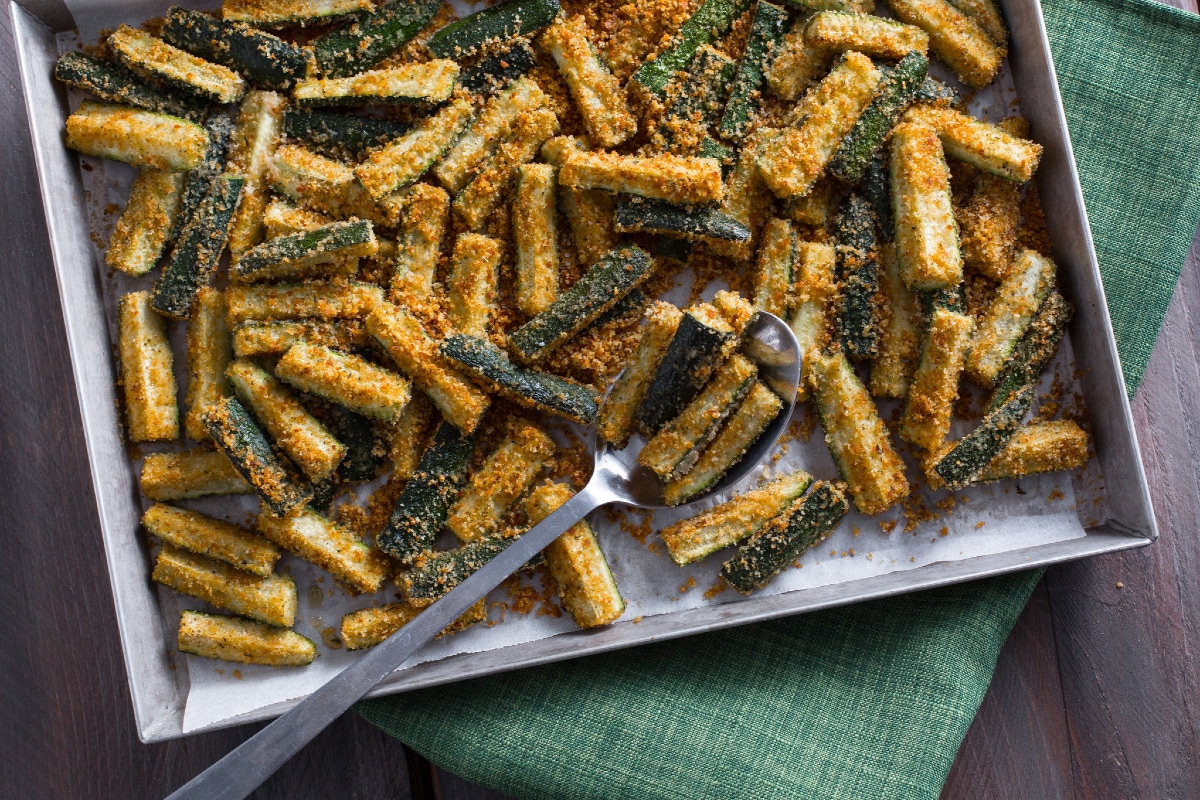 Calabacines al horno