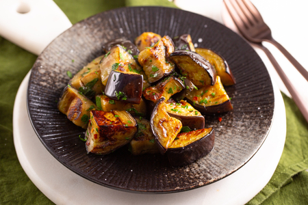 Berenjenas a la sartén