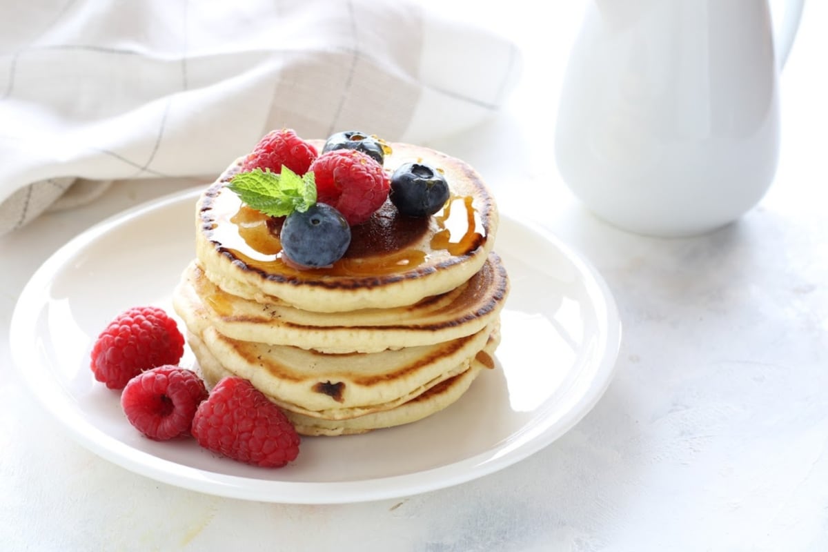 Pancake sin leche
