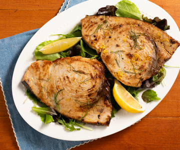 Pez espada a la plancha