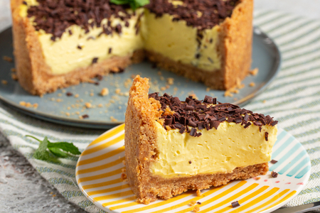 Tarta fría de crema