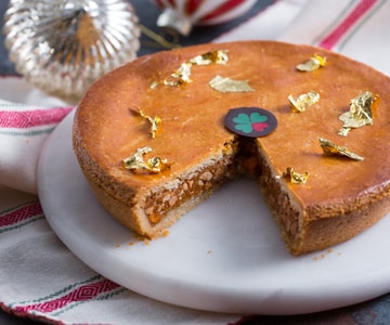 Tarta de caramelo salado