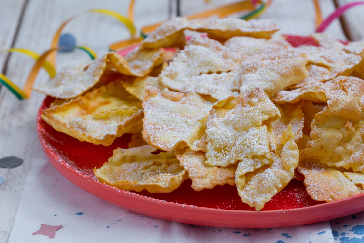 Chiacchiere en freidora de aire