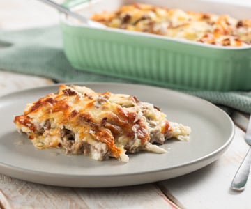 Pastel de patatas al horno