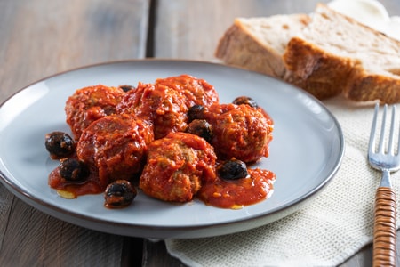 Albóndigas a la cazadora