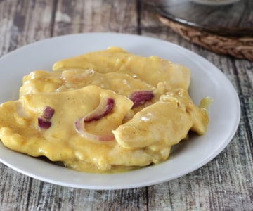 Pechuga de pollo al curry