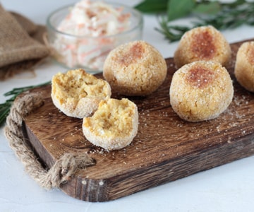 Albóndigas de garbanzos al horno