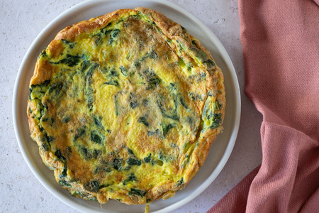 Tortilla de espinacas