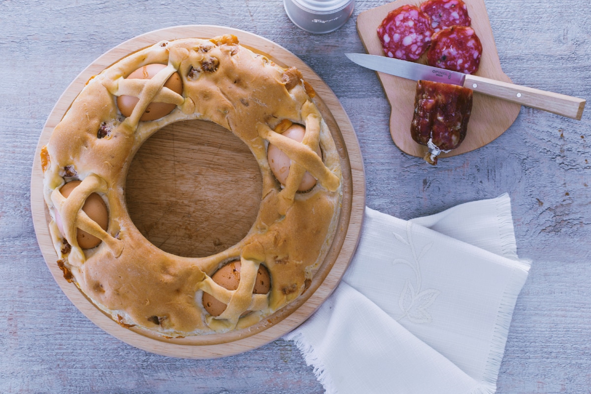 Casatiello stracciato