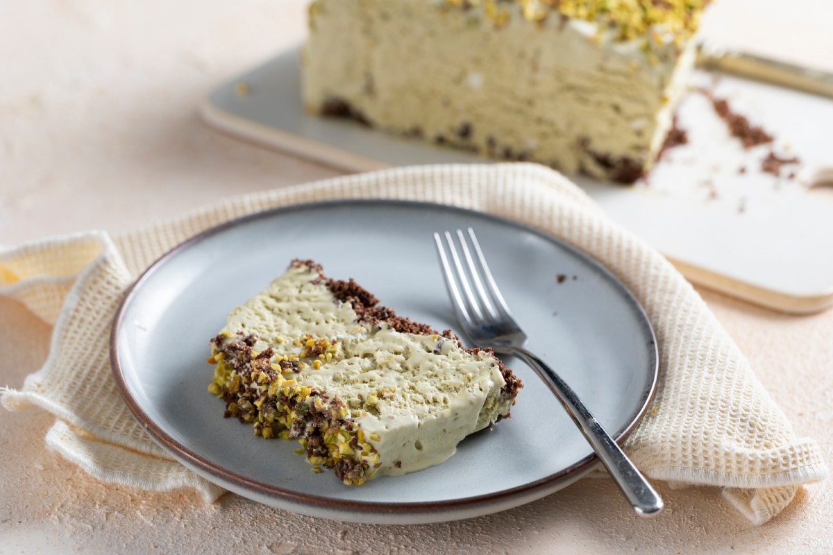 Semifrío de pistacho