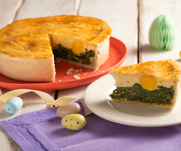 Tarta pascualina sin gluten