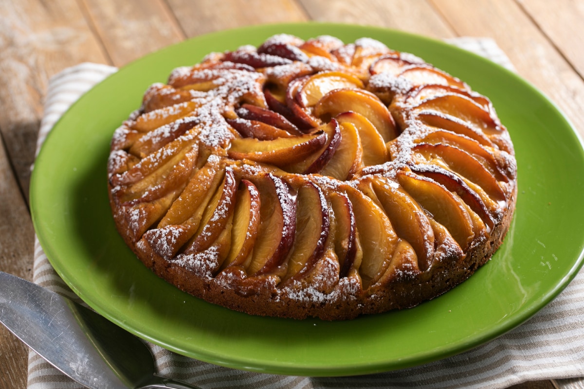 Tarta de melocotón
