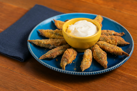 Boquerones rellenos en freidora de aire