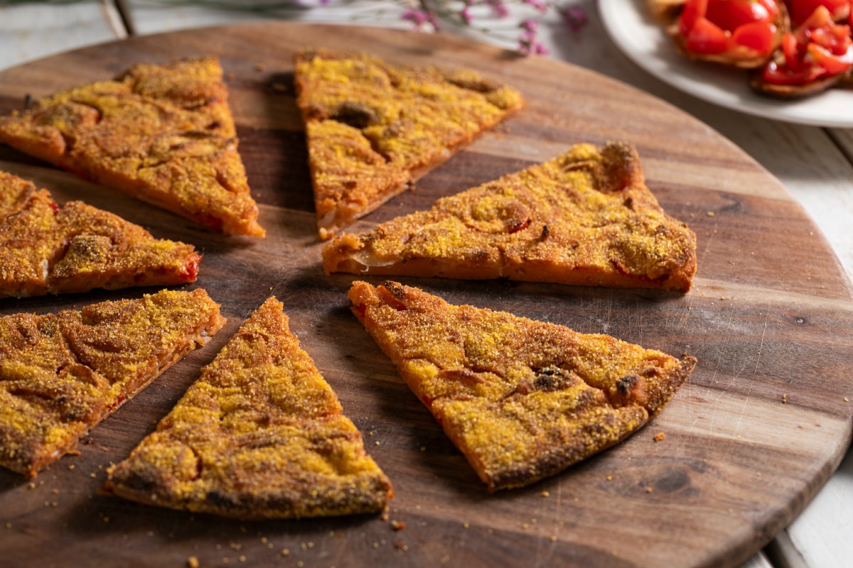 Croccantella de verano con tomates