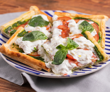 Tarta salada de verano