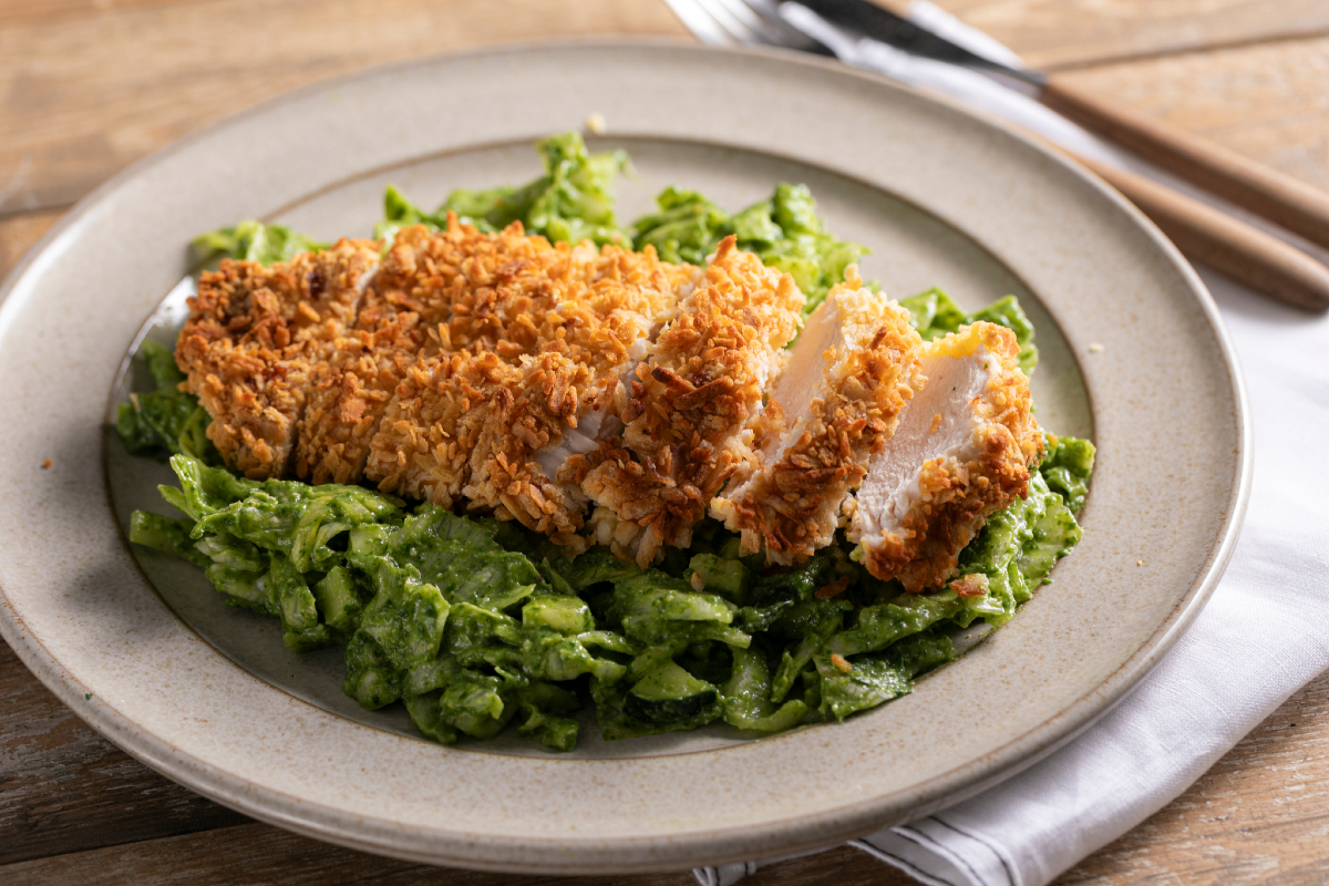 Pechuga de pollo en freidora de aire