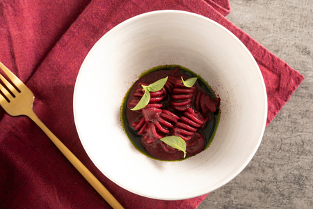 Fusilli con moras