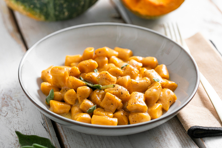 Gnocchi de calabaza sin gluten