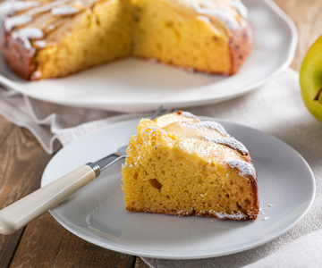 Tarta de manzana sin gluten