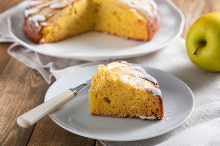 Tarta de manzana sin gluten