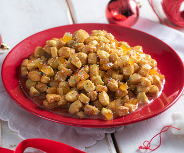 Struffoli en freidora de aire