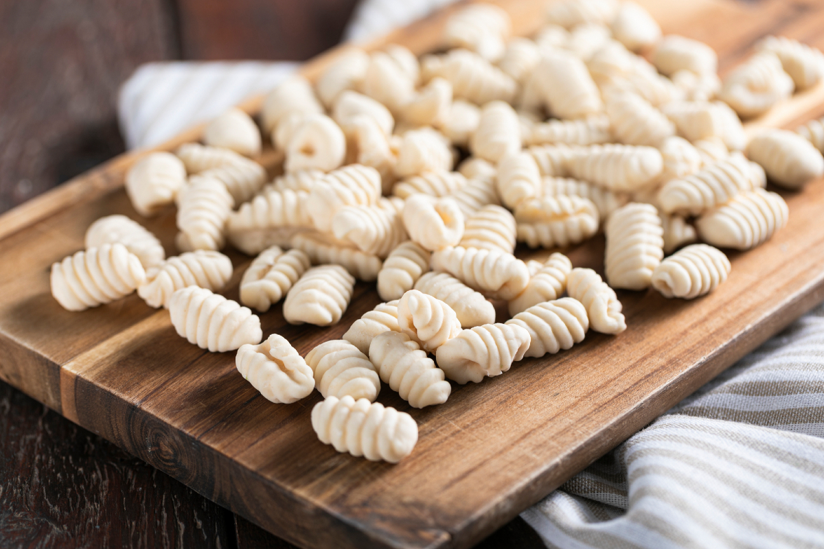 Ñoquis de agua y harina (sin patatas)