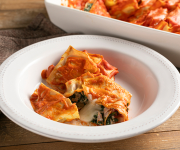 Paquetitos de lasaña