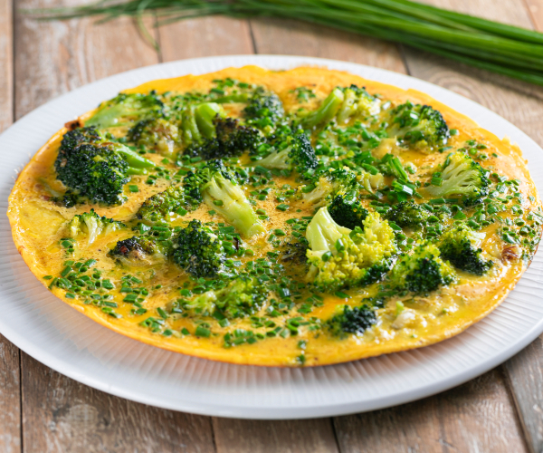 Tortilla de brócoli