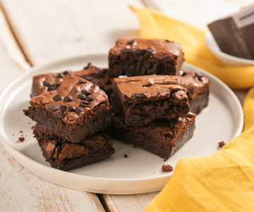 Brownies en freidora de aire