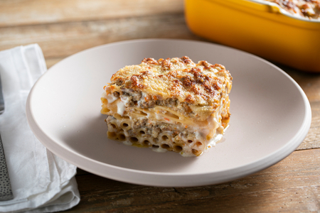 Ziti al horno blancos