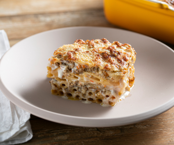 Ziti al horno blancos