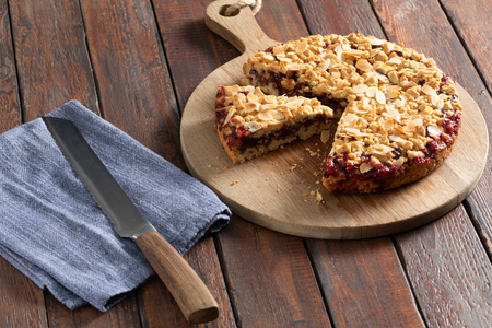 Crumble de mermelada