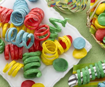 Confeti y serpentinas