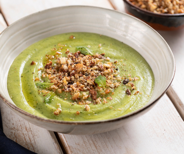 Crema de calabacín y patatas