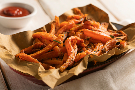 Boniatos en freidora de aire