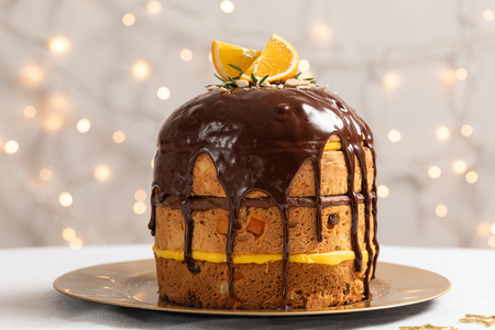 Panettone relleno