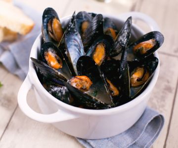 Mejillones a la buzara