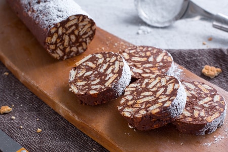 Salami de chocolate