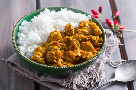 Pollo al curry